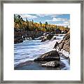 Jay Cooke Autumn Colors Framed Print