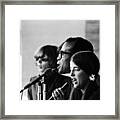 Jefferson Airplane With Signe At Mjf Framed Print