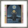 Jesuit Triptych-st Peter Faber-st Ignatius-st Francis Xavier Framed Print