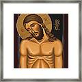 Jesus Christ Extreme Humility 036 Framed Print
