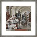 Jesus Led From Herod To Pilate Framed Print