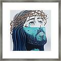 Jesus Walks On The Water Framed Print