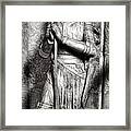 Joan Of Arc Sculpture Framed Print