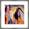 John And Yoko Framed Print