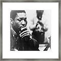 John Coltrane 1926-1967, Master Jazz Framed Print