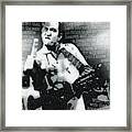 Johnny Cash Rebel Vertical Framed Print