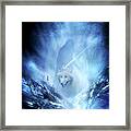 Jon Snow And Ghost - Game Of Thrones Framed Print