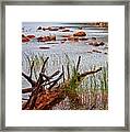 Jordan Pond Framed Print