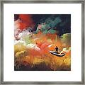 Journey To Outer Space Framed Print