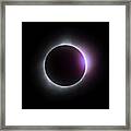 Just After Totality - Solar Eclipse August 21, 2017 Framed Print