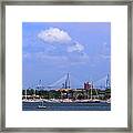 Just Another Day On The Water Framed Print