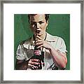 Just Like Old Times - Coca-cola Framed Print