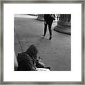 Just Passing By Framed Print