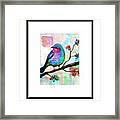 Just Playing Around With My Birdie Framed Print
