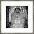 Karl Marx Memorial London Framed Print