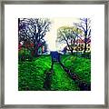 Karlskrona 4 Watercolor Painting Framed Print