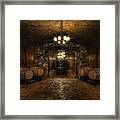 Karma Winery Cave Framed Print