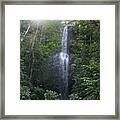 Kauai Waterfall Framed Print