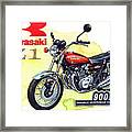 Kawasaki Z1 Framed Print