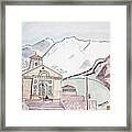 Kedarnath Jyotirling Framed Print