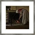 Keeping The Home Fire Burning Framed Print