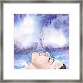 Keeping Your Head Above Water Framed Print