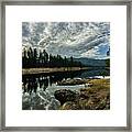 Kettle River At Barstow Framed Print