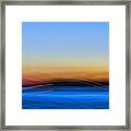 Key West Abstract Framed Print