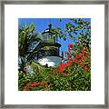 Key West Lighthouse Framed Print