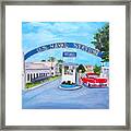 Key West U.s. Naval Station Framed Print