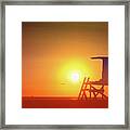 Kicking It Framed Print