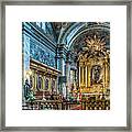 Kielce Cathedral In Poland Framed Print