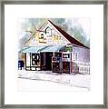 King's Ice Cream Framed Print