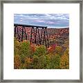 Kinzua Bridge State Park Framed Print