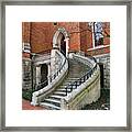 Kirkland Hall Stairway Vanderbilt University  189 Framed Print