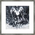 Kiss Of Eros Or Angels And Demons Framed Print