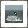 Kite Surfing 15 Framed Print