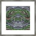 Kitty Abstract Framed Print