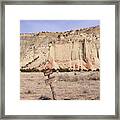 Kodachrome Flat Chimney Rock Framed Print