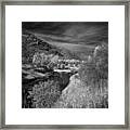 Kootenai Wildlife Refuge In Infrared 5 Framed Print