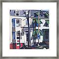 L And Broadway Framed Print