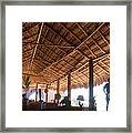 La Casa Que Canta. Zihuatanejo, Mexico Framed Print