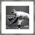 L.a. Dodgers Pitcher Sandy Koufax, 1965 Framed Print