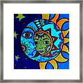 La Luna,el Sol Framed Print