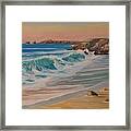 La Pointe Du Raz, Bretagne, France Framed Print