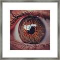 @laciee3 #eye #eyes #macro #micro Framed Print
