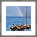 Lahaina Harbor Framed Print