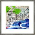 Lake Houses Framed Print