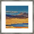 Lake Mead National Recreation Area - Panorama Framed Print
