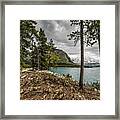 Lake Minnewanka Framed Print